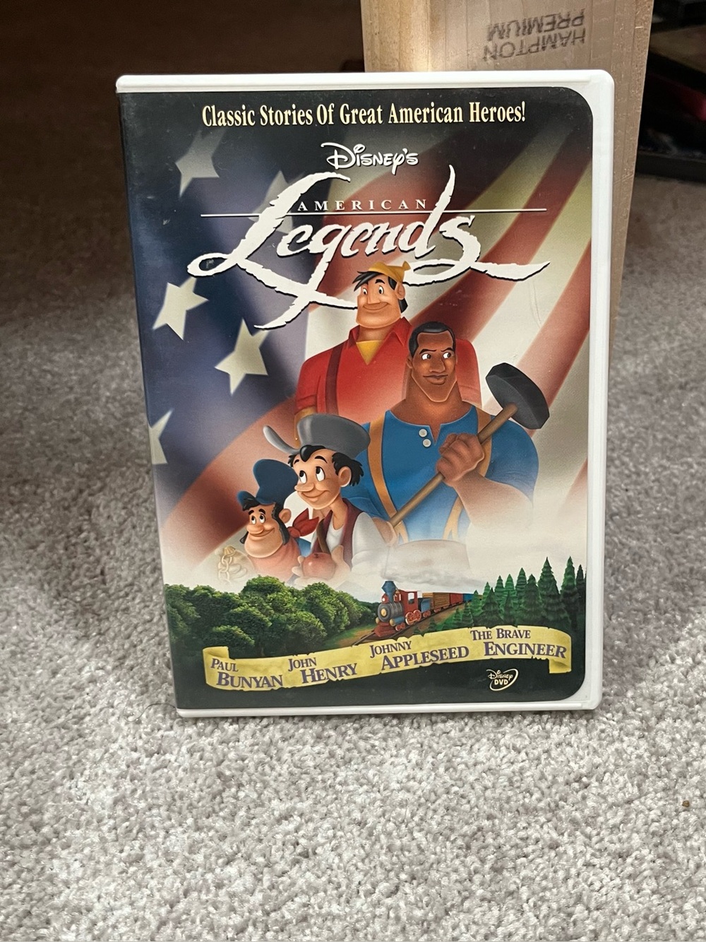 Disney's American Legends (DVD, 1948) OOP Tested And Working